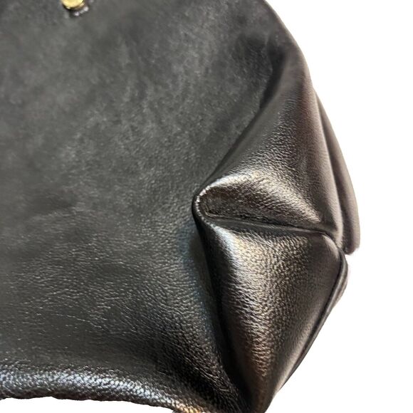 Calvin Klein Handbag/Tote Black/Brown Removable Brown Purse Business - Picture 9 of 13